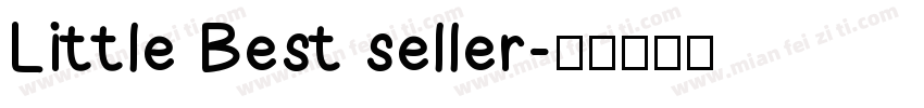 Little Best seller字体转换